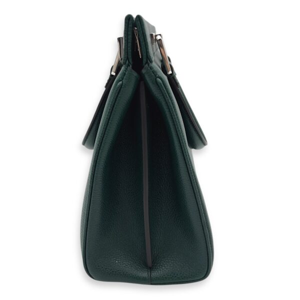 Zumi Top Handle Bag Green in Calfskin, Gold hardware - Image 3