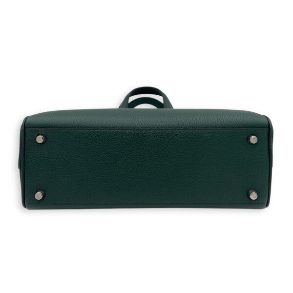 Zumi Top Handle Bag Green in Calfskin, Gold hardware - Image 5