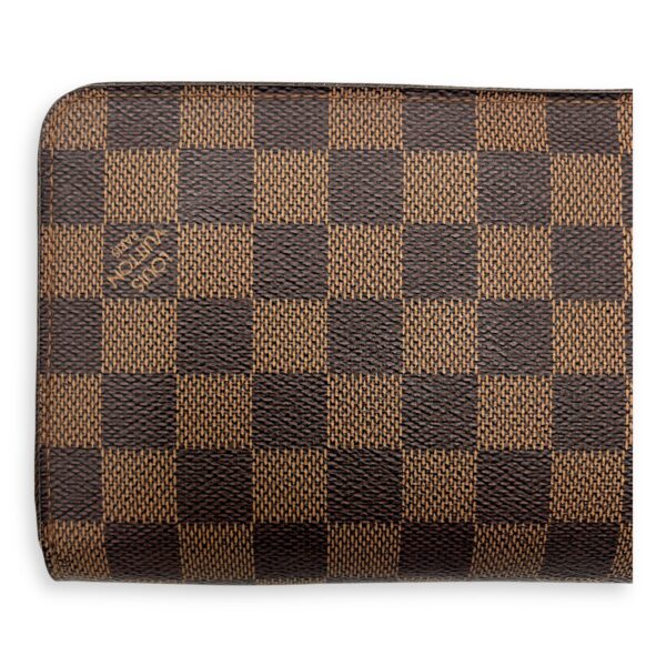 Zippy Organiser Damier Ebene Wallet in Coated Canvas, Gold hardware - Image 5