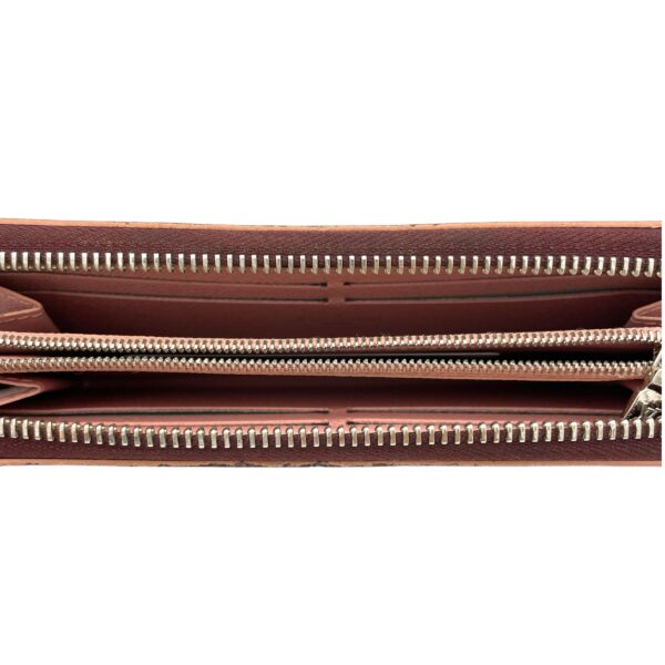 Zippy Purple Wallet in Epi Leather, Sliver hardware - Image 11